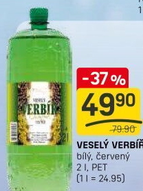 Víno Veselý Verbíř Vinacz