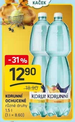Voda ochucená Korunní