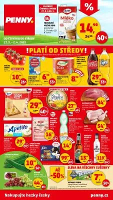akční leták Penny Market 27.3.2025-2.4.2025
