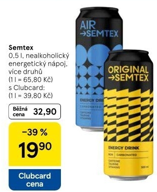 Energetický nápoj Semtex