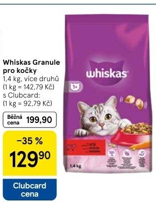 Granule pro kočky Whiskas