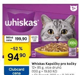 Kapsičky pro kočky Whiskas