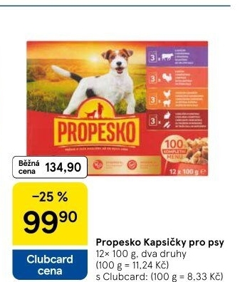 Kapsičky pro psy Propesko