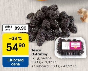 Ostružiny Tesco