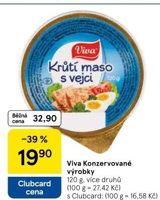 Paštiky Viva