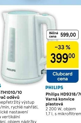 Rychlovarná konvice Philips HD9318/70