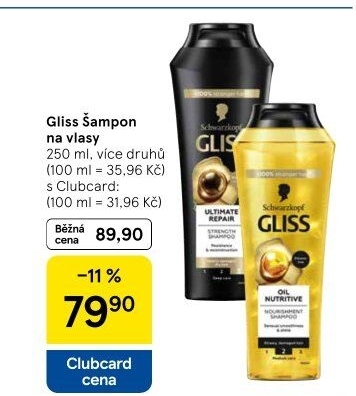 Šampon Gliss Schwarzkopf