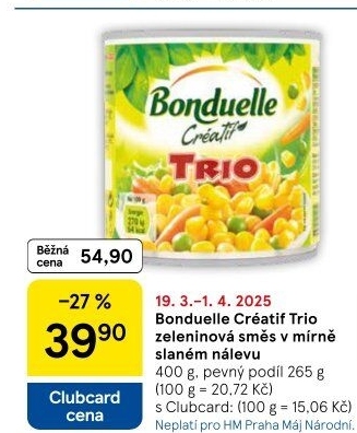 Trio Créatif Bonduelle