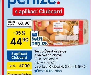 Vejce M Tesco