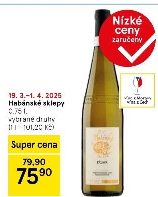 Vína Habánské sklepy