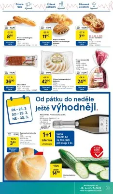 akční leták Tesco 26.3.2025-1.4.2025
