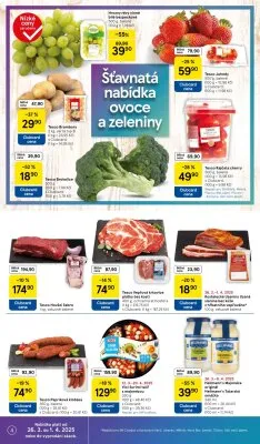 akční leták Tesco 26.3.2025-1.4.2025