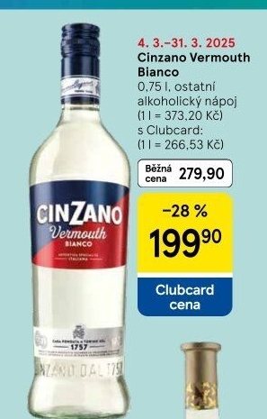 Aperitiv Bianco Cinzano