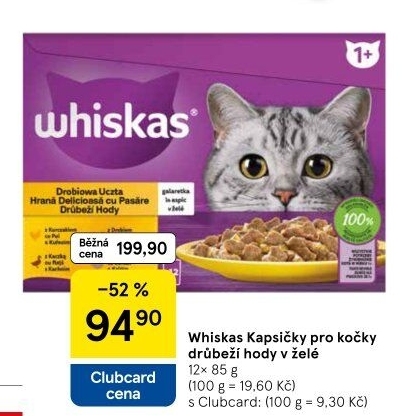Kapsičky pro kočky Whiskas