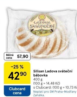 Ladova sváteční bábovka Silisan