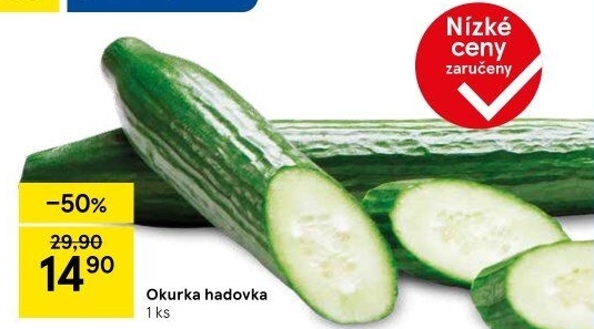 Okurka salátová - hadovka
