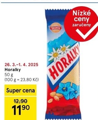 Oplatky Horalky Sedita