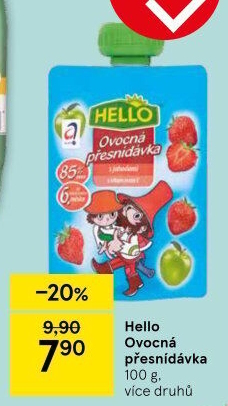 Ovocná kapsička Hello
