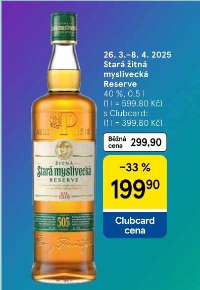 Stará žitná myslivecká Reservé
