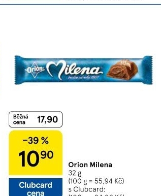 Tyčinka Milena Orion