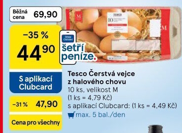 Vejce M Tesco