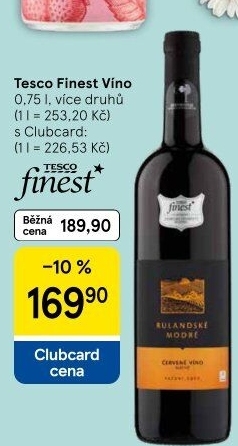 Vína Tesco Finest