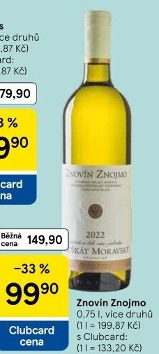 Vína Znovín Znojmo
