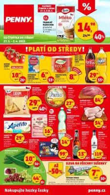 akční leták Penny Market 27.3.2025-2.4.2025
