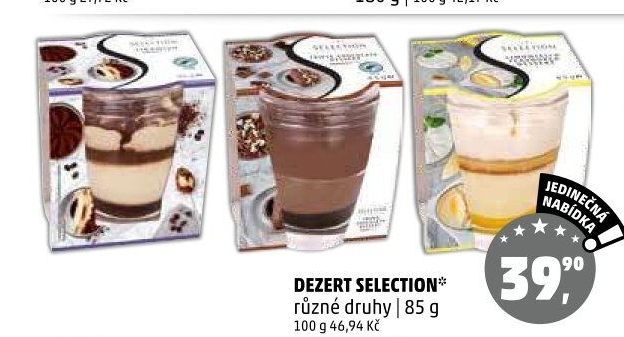 Dezert Selection