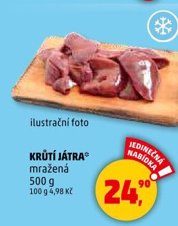 Játra krůtí mražená