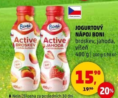 Jogurtový nápoj Boni