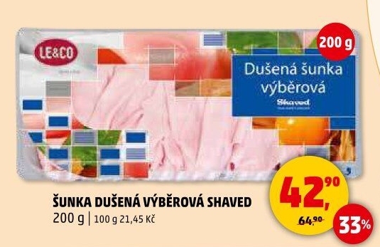 Šunka dušená výběrová LE&amp