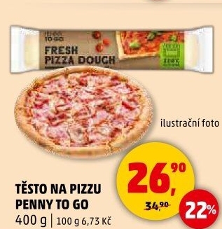 Těsto na pizzu Penny To Go