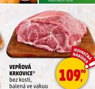 Vepřová krkovice bez kosti