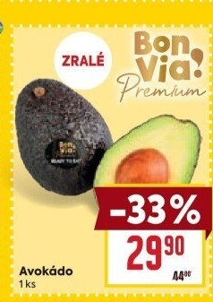 Avokádo Billa Bonvia Premium