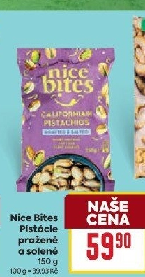 Pistácie pražené Nice Bites