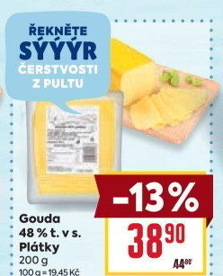 Sýr Gouda 48%