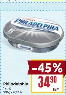 Sýr tavený smetanový Philadelphia