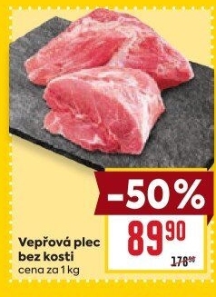 Vepřová plec bez kosti