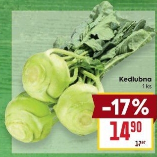 Kedlubna bílá