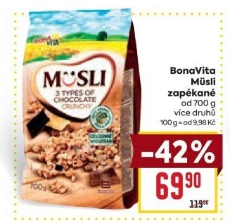 Müsli zapékané Bonavita
