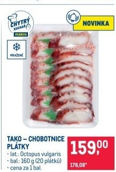 Chobotnice mražená