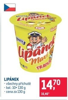 Dezert Lipánek Madeta