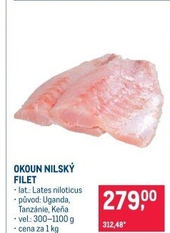 Okoun nilský filety