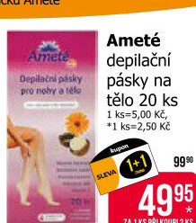 Depilační pásky Ameté