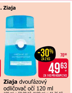 Dvoufázový odličovač očí Ziaja