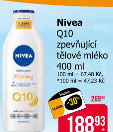 Mléko tělové Q10 Nivea