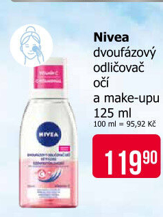 Odličovač očí dvoufázový Nivea