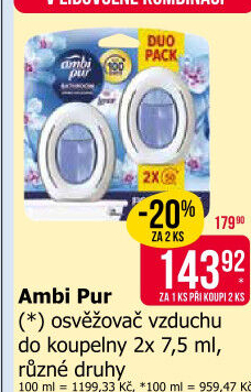 Osvěžovač vzduchu Bathroom Ambi Pur
