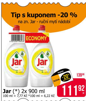 Prostředek na nádobí Jar